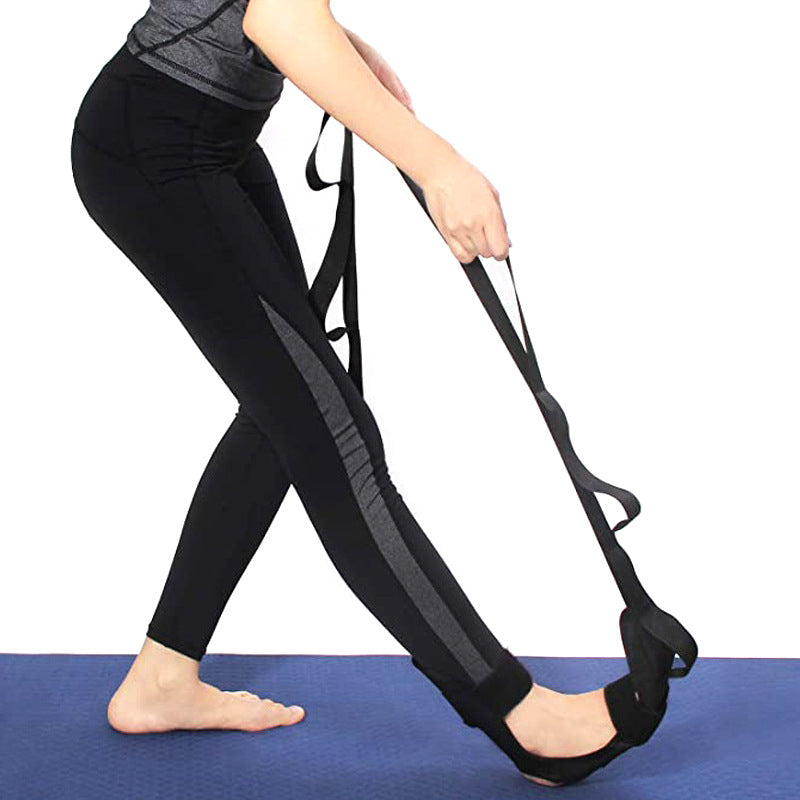 Ultimate Leg and Foot Stretcher for Plantar Fasciitis Relief and Lower Limb Flexibility - Unisex Design with Adjustable Straps